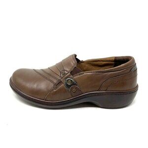 Aravon Danielle Dark Brown casual slip on shoes